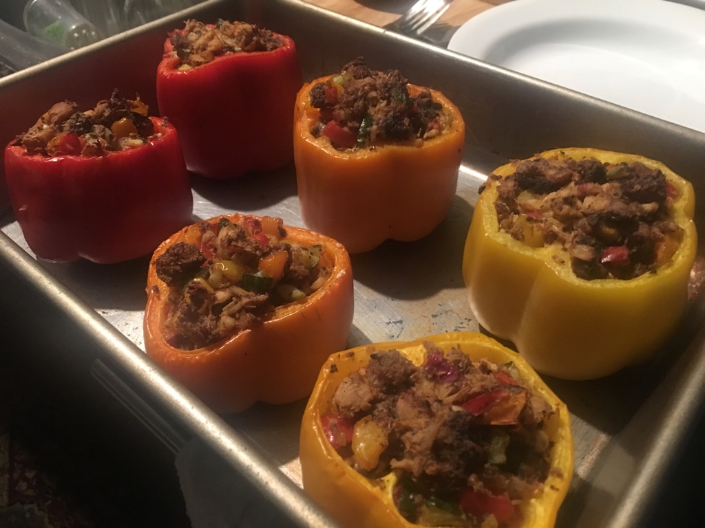 Roasted Stuffed Peppers